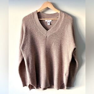 Kersh Beige Wool Blend Sweater